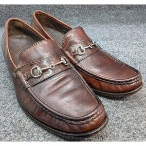 Cole Haan Horse Bit Men's Size 11 M Loafers  Brown Leather #C09008